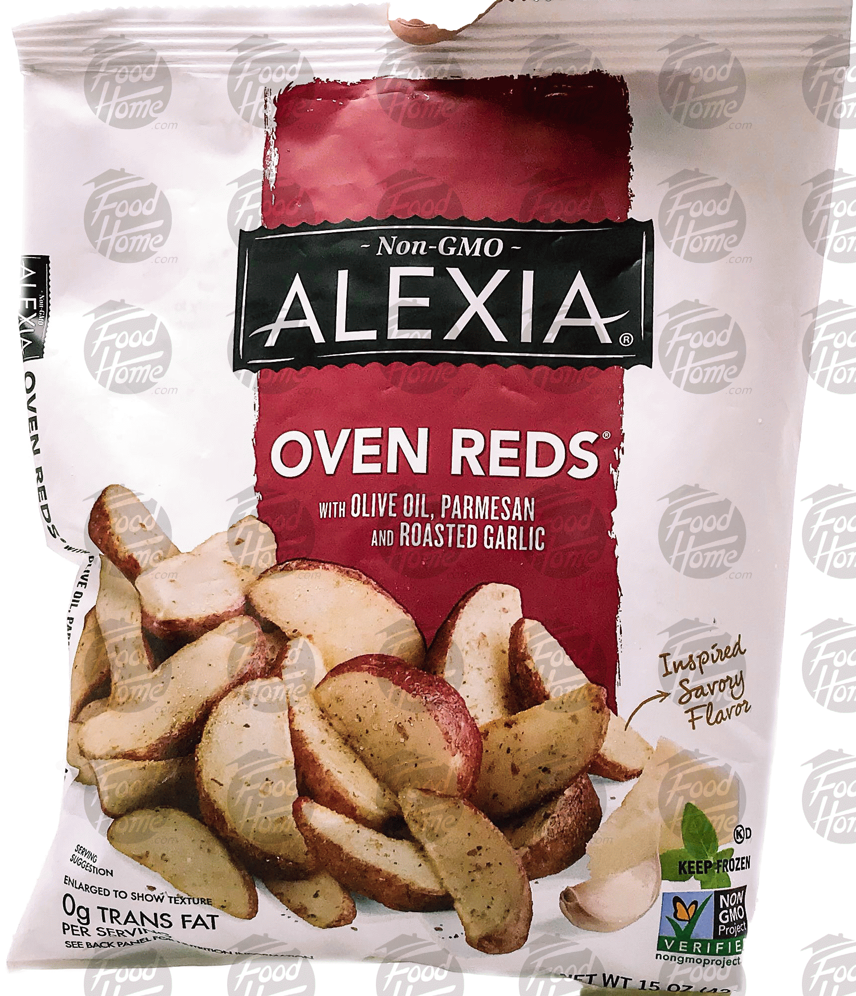 Alexia Oven Reds olive oil, parmesan & roasted garlic Full-Size Picture